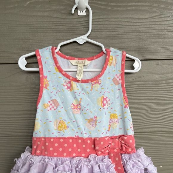 Matilda Jane let’s eat cake dress size 4 - Picture 3 of 6